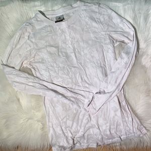 White Camo Printed Shirt